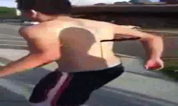 Crazy Ex-Girlfriend Throws Knife in Guys Back (EXPLICIT) - Videos - VidMax.com