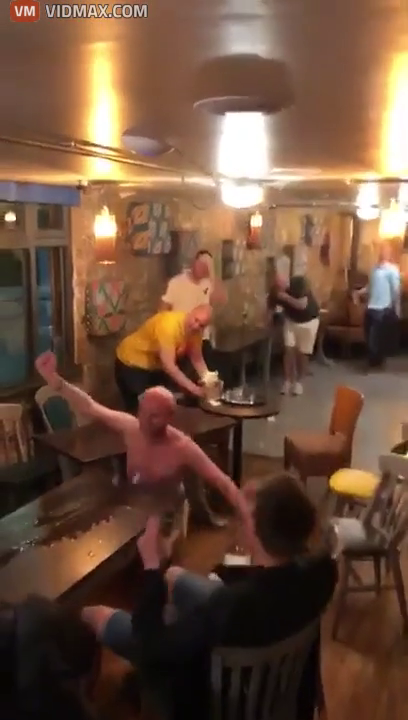 Idiot Moves Table And Almost Kills This Guy - Videos - VidMax.com