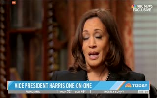 Kamala Harris Turns into a Bumbling Mess when Asked if there will be a Biden/Harris Ticket, REFUSES to Answer the Question