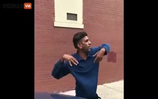 The Worlds Most Ghetto Indian Guy Calls everyone the N&#39; Word, Flashes his Gun to People